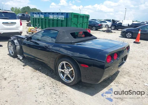 2002 Chevrolet Corvette z USA, uszkodzony, nr VIN 1G1YY32G725105771